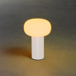 Konstsmide Bordslampa Antibes vit Konstsmide