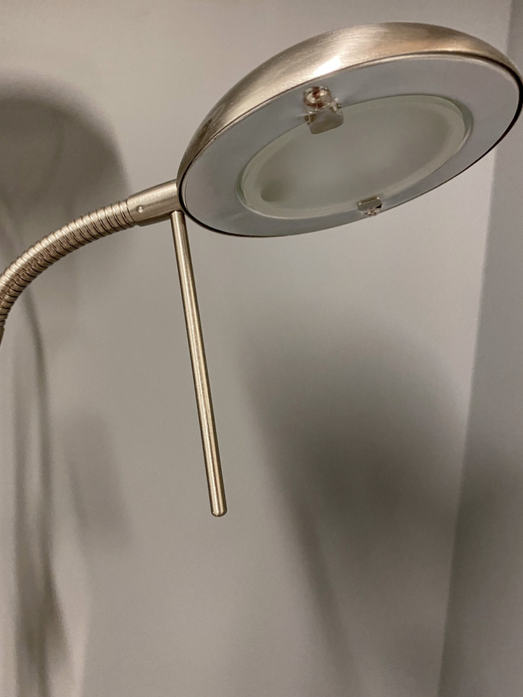 Aneta Golvlampa Cannes stål 69677-90 Aneta