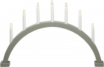 Konstsmide Elljusstake 7-arm båge 7 lj grå/grön 2272-965 Konstsmide