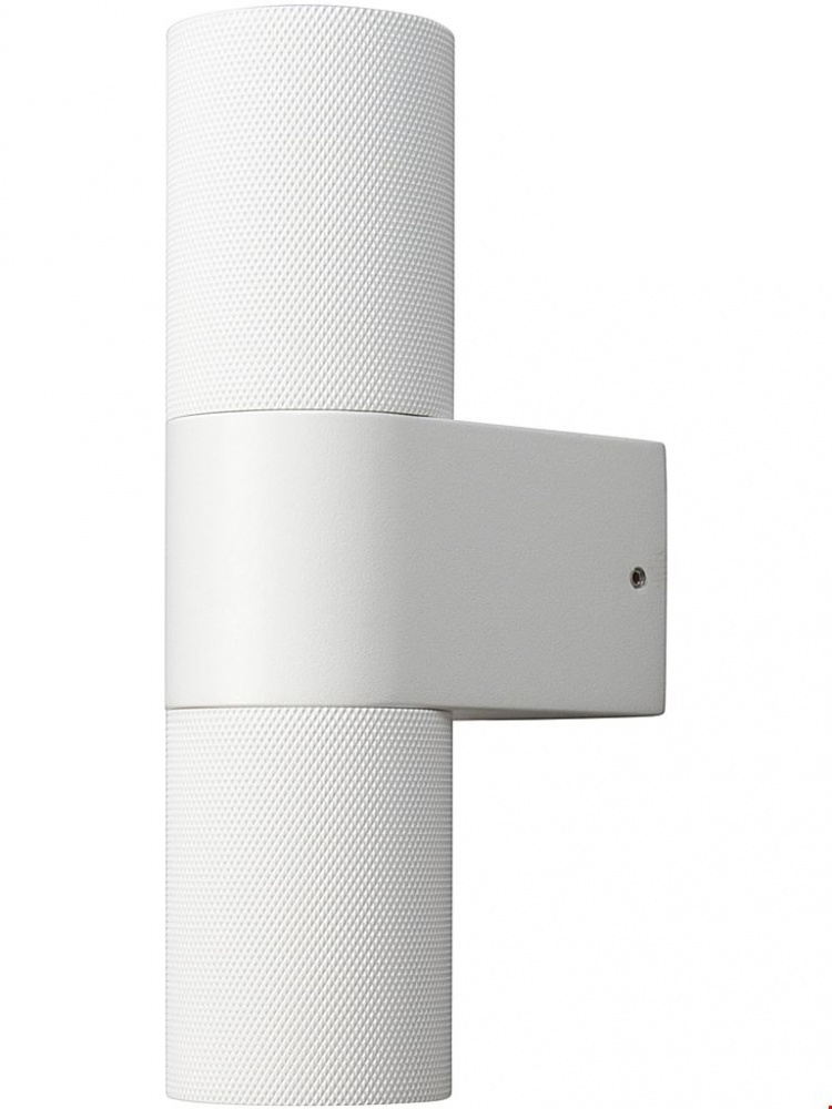 Konstsmide Vägglampa Temi upp/ner GU10 vit Konstsmide