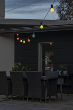 Konstsmide Slinga E27 10 LED utbytbar Konstsmide