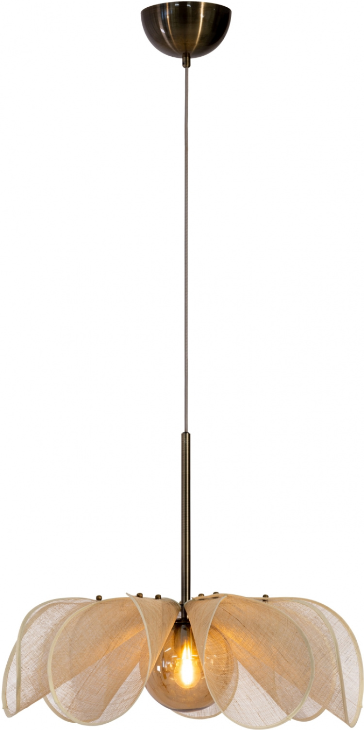 Markslöjd Taklampa STYRKA 1L 63cm Beige/Antik Markslöjd