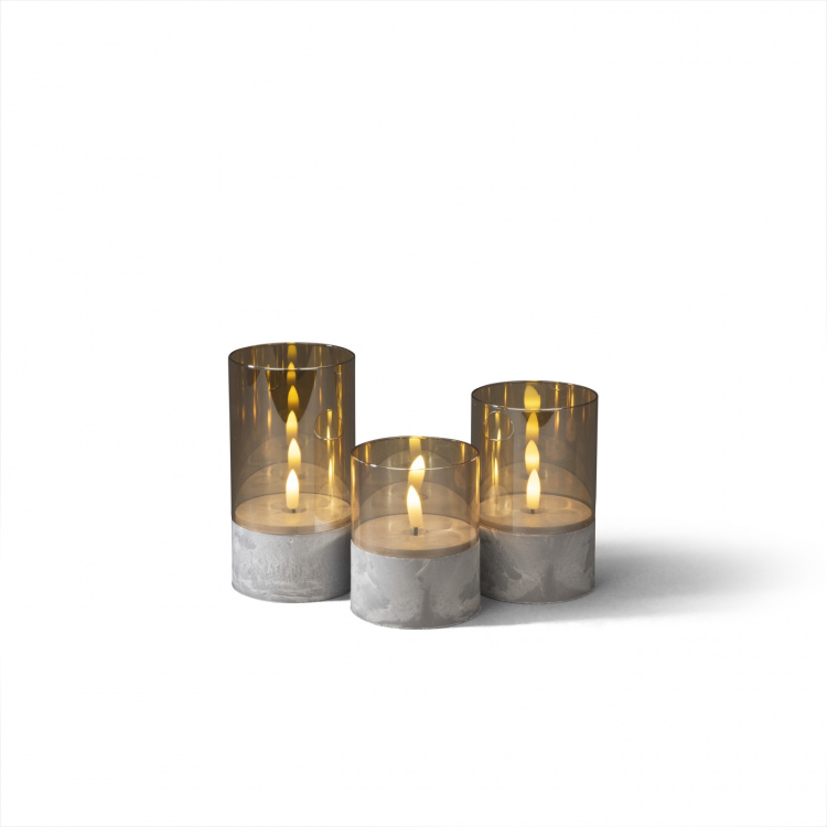 Konstsmide Ljus med glasdekoration 1819-600 LED Konstsmide